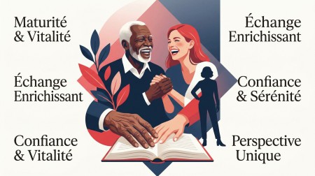 infographie echange intergenerationnel