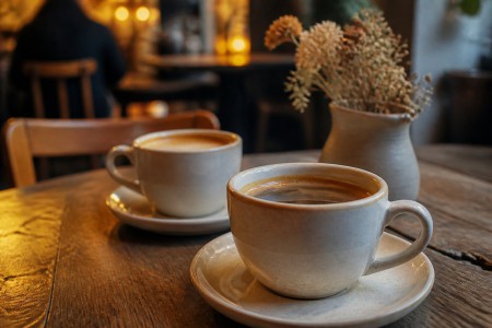 prendre un café