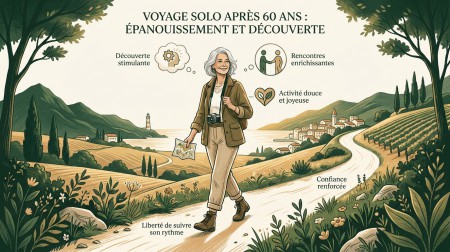 voyage solo après 60 ans